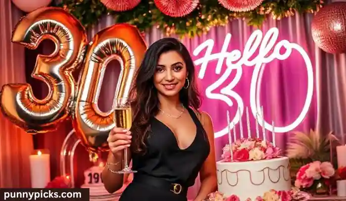 Short 30th Birthday Captions for Instagram