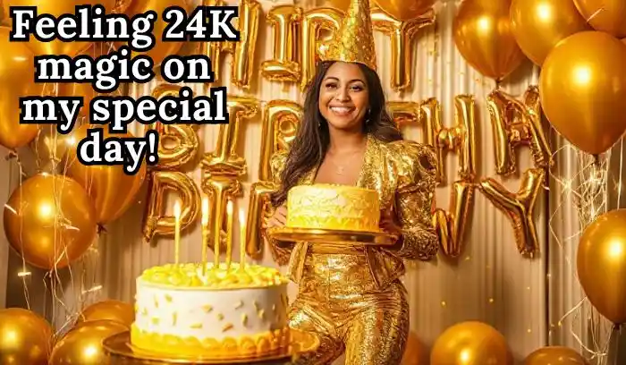 350+ Golden Birthday Instagram Captions to Shine Your Brightest