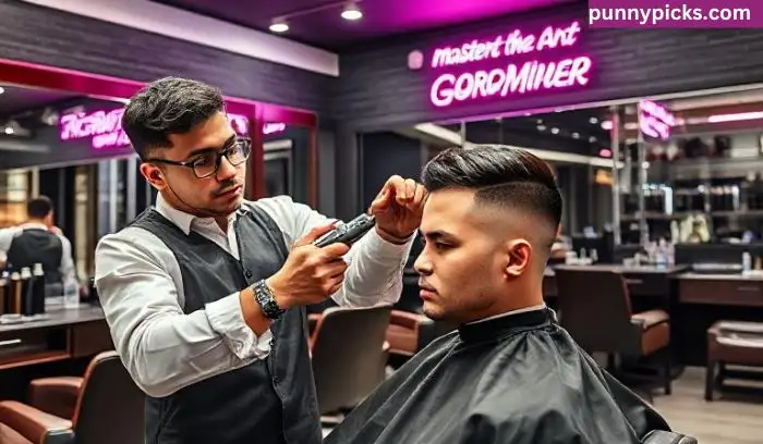 Professional Barber Captions for Your Business Page