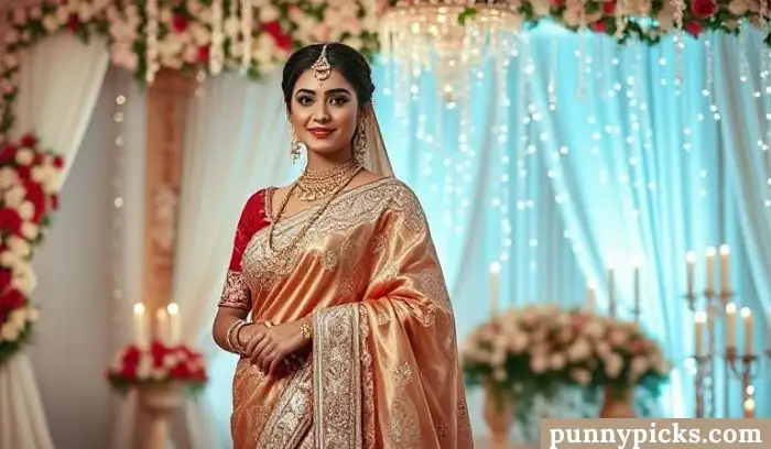 Wedding Saree Captions for Instagram