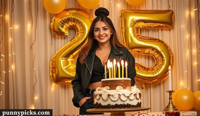 Short 25th Birthday Captions for Instagram