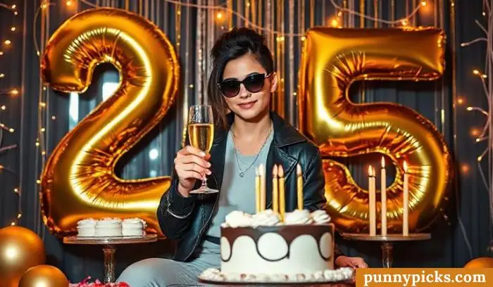 Clever 25th Birthday Captions for Instagram
