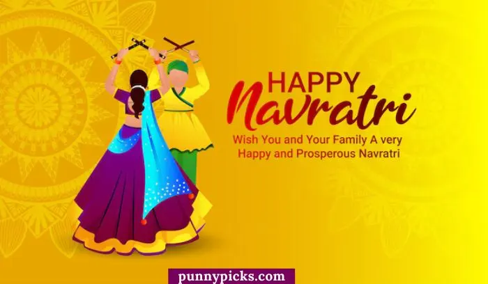 Short Navratri Captions for Instagram