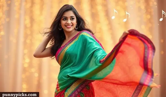 Fun and Flirty Saree Song Captions