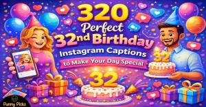 32nd Birthday Captions for Instagram