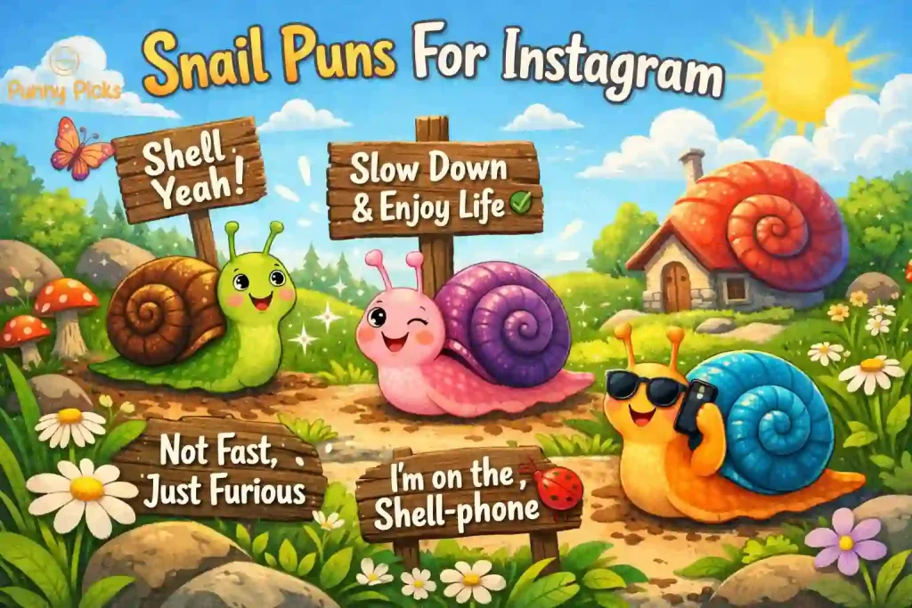 Snail Puns For Instagram